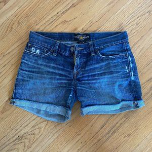Lucky Brand Riley Cut Off Shorts Denim Jean Shorts